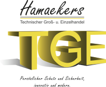 Logo TGE Hamaekers Technischer Groß- und Einzelhandel
